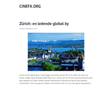 Tablet Screenshot of cinefx.org